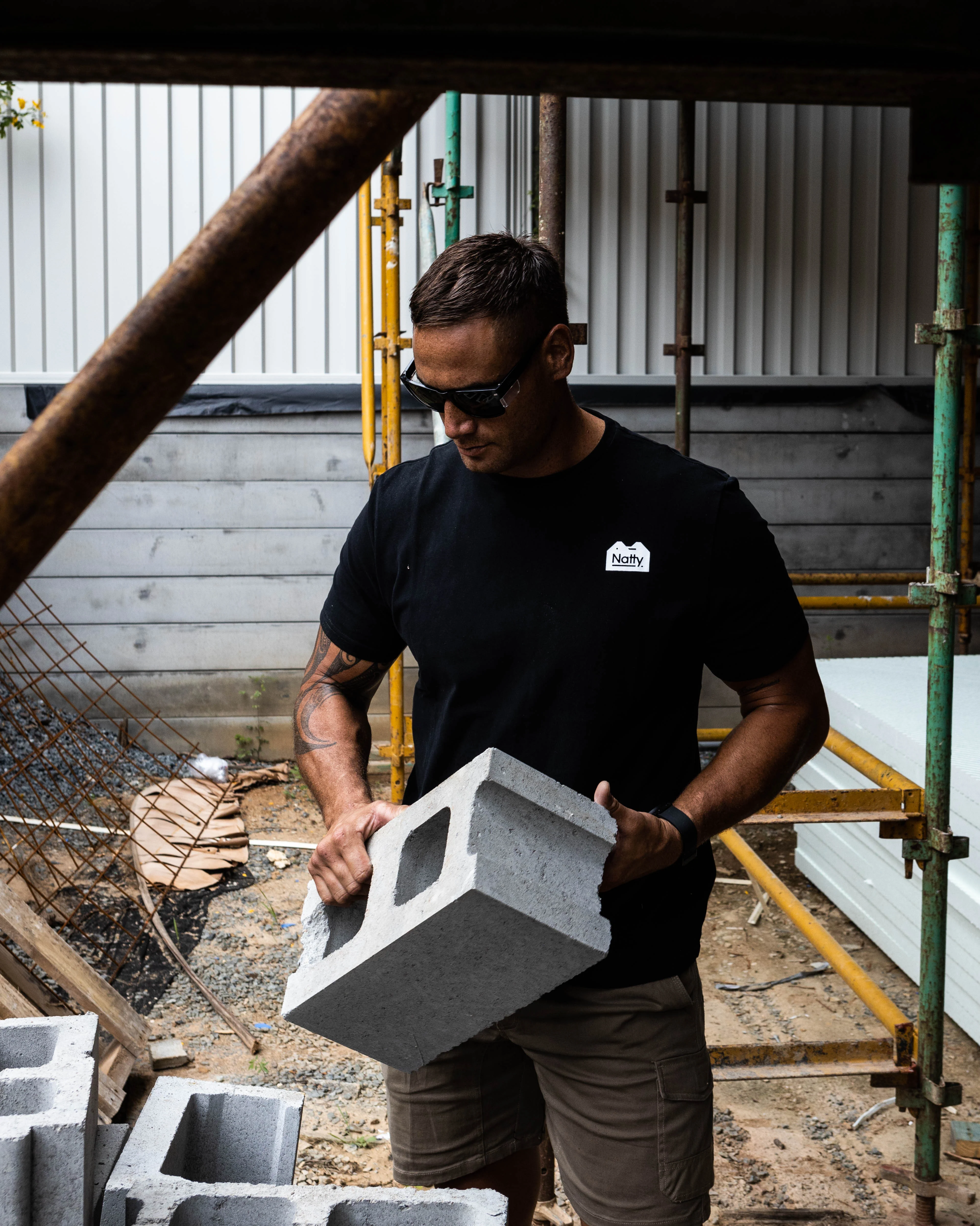 BIG Kenneth Black Frame Prescription Safety Glasses - Image 4