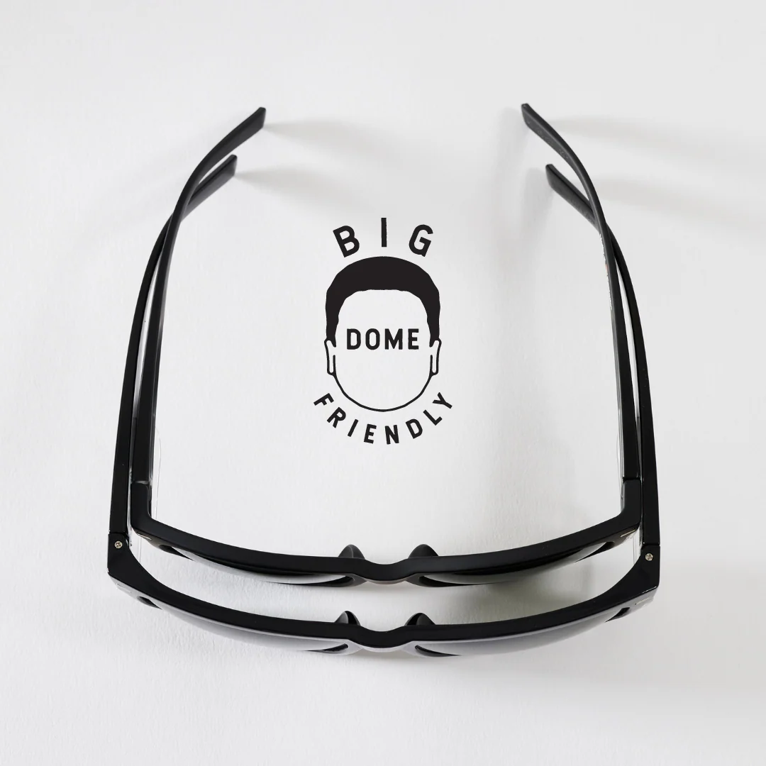 BIG Kenneth Black Frame Prescription Safety Glasses - Image 6