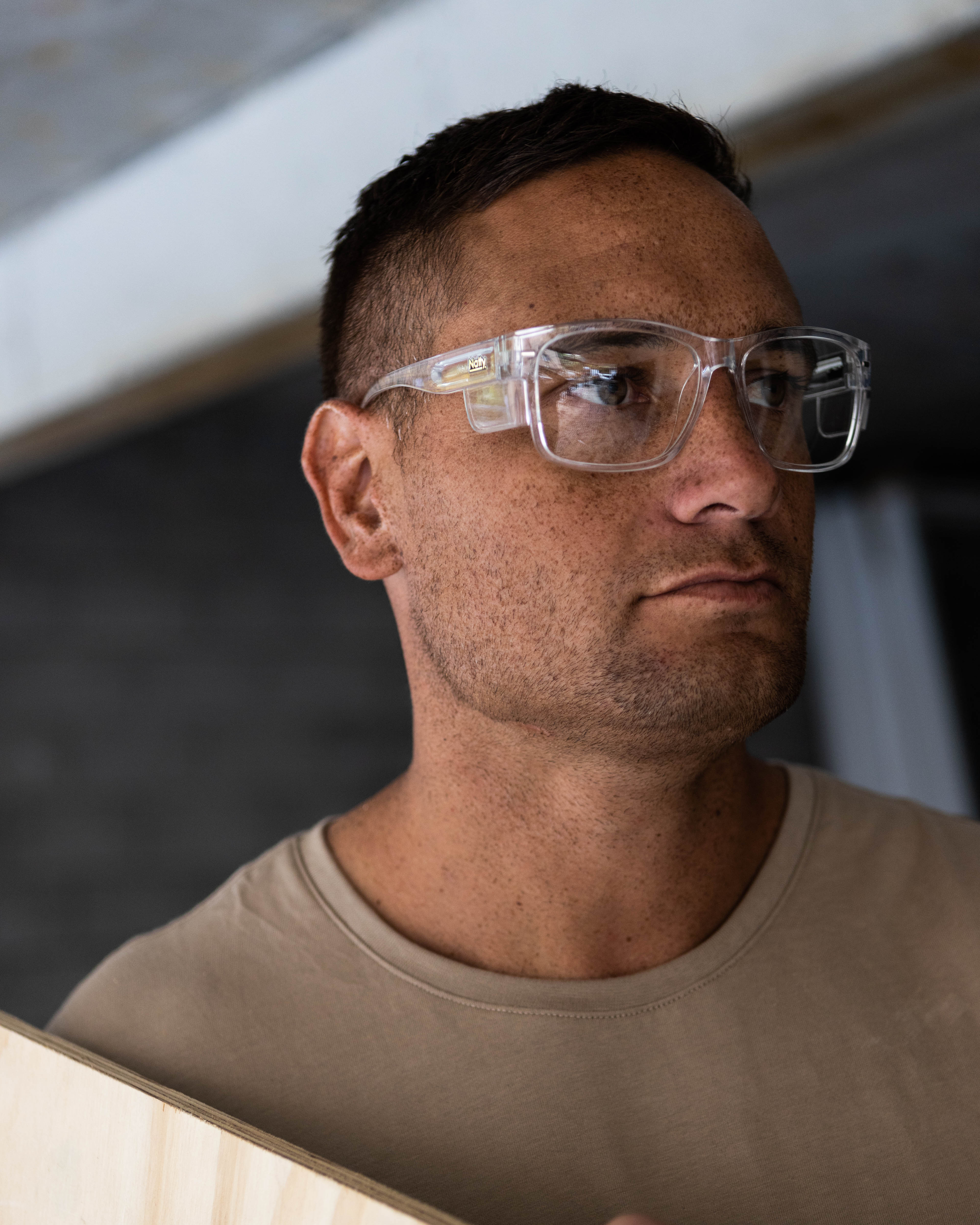 BIG Kenneth Clear Frame/Clear Lens Safety Glasses - Image 4