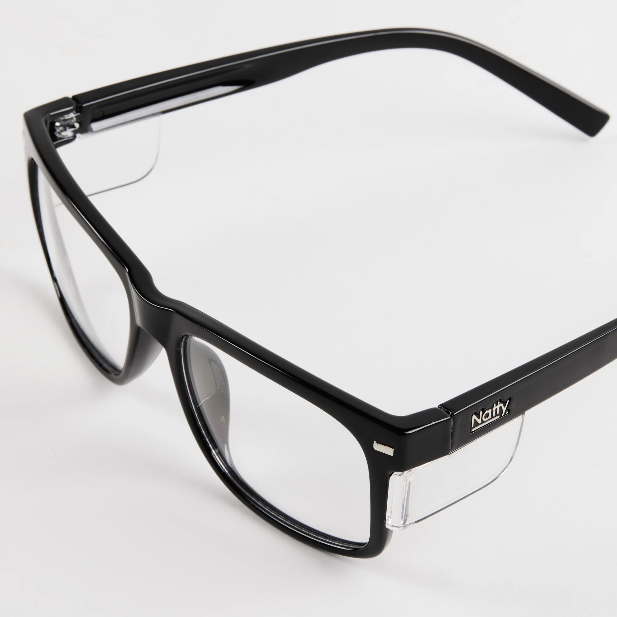 Kenneth Black / Clear Lens Safety Glasses - Image 3