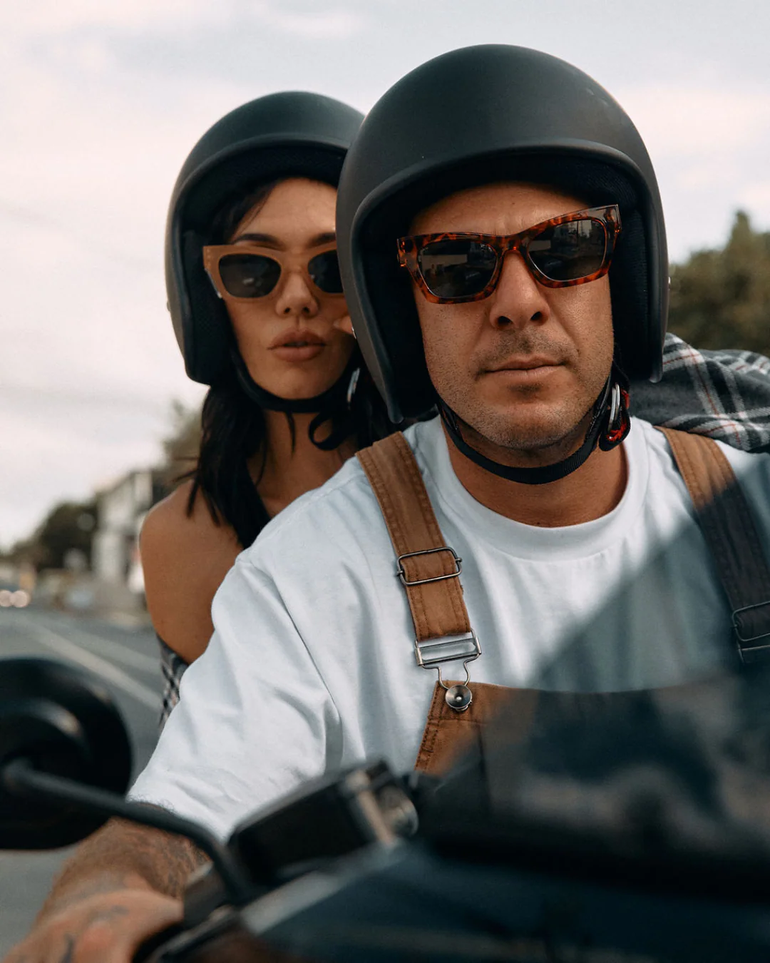 Browse Vintage Tortoise Polarised Safety Glasses - Image 9