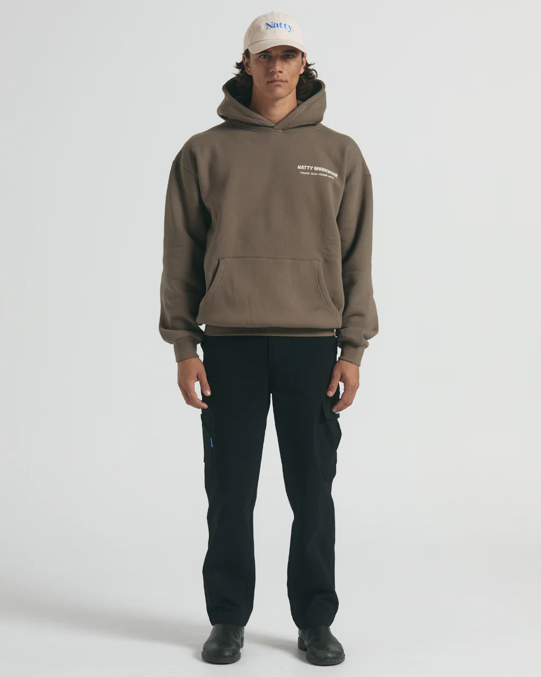 Can’t Go Wrong Hoodie - Dusty Brown - Image 3