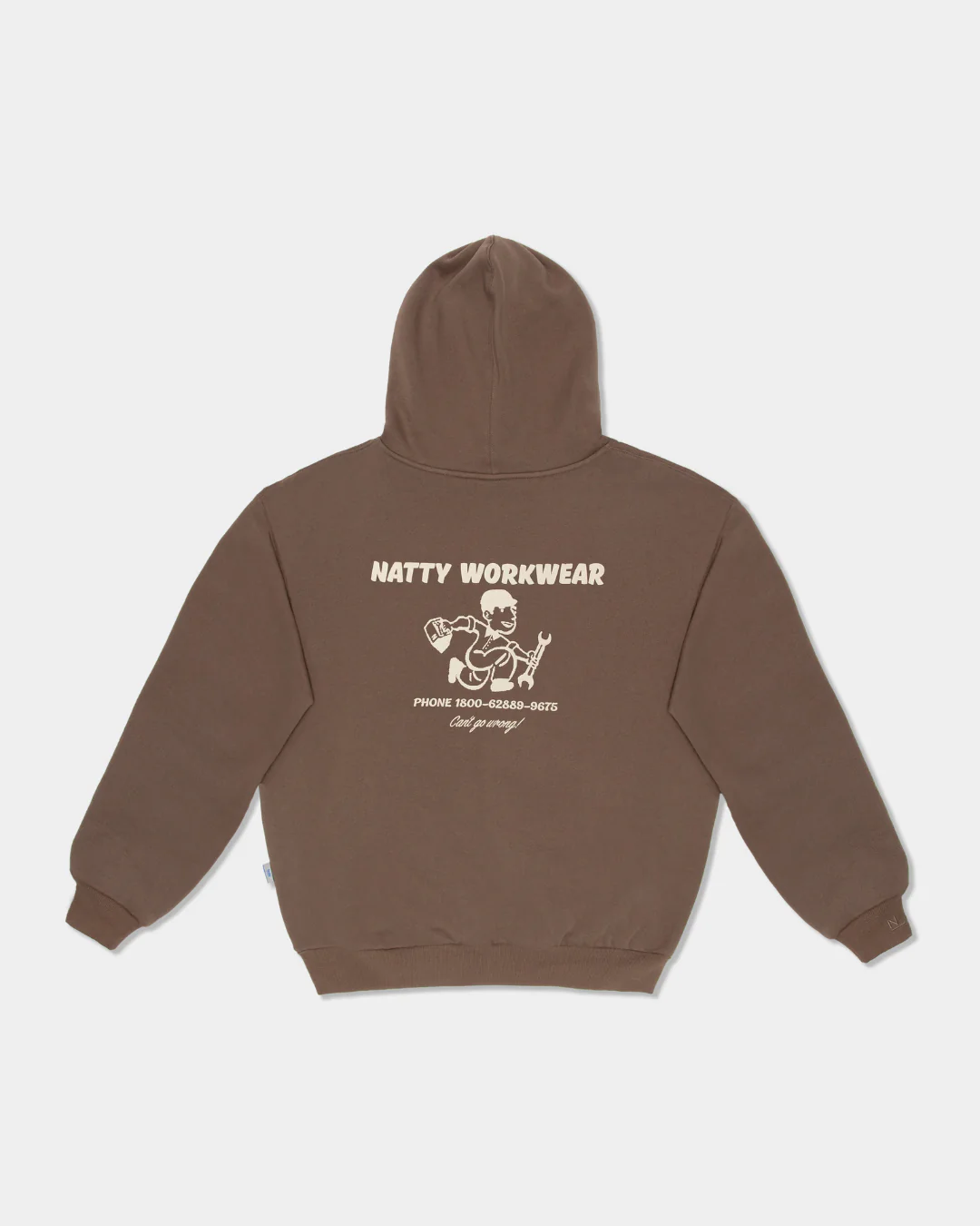 Can’t Go Wrong Hoodie - Dusty Brown - Image 5