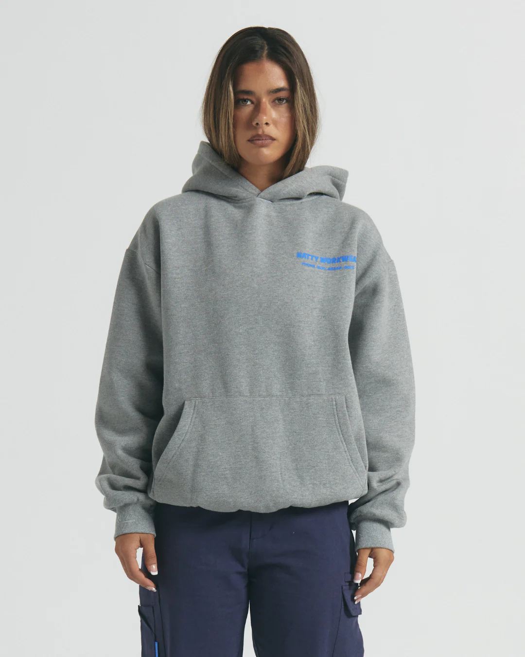 Can’t Go Wrong Hoodie - Grey Marle - Image 4