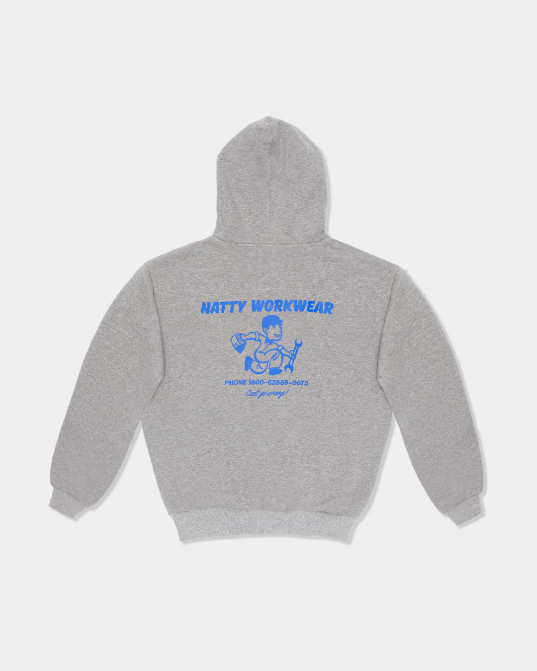 Can’t Go Wrong Hoodie - Grey Marle - Image 5