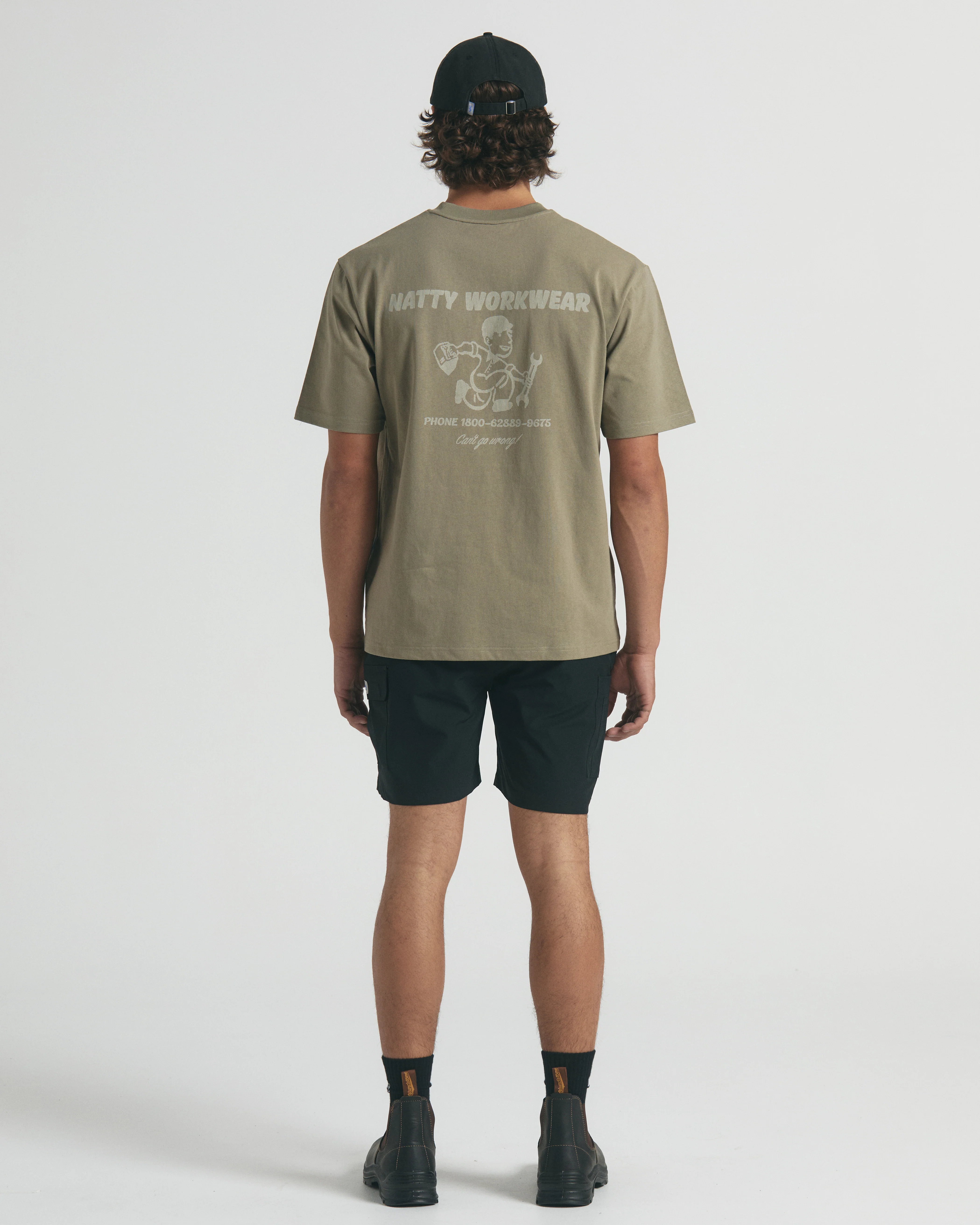 Can’t Go Wrong Tee - Dusty Green - Image 3