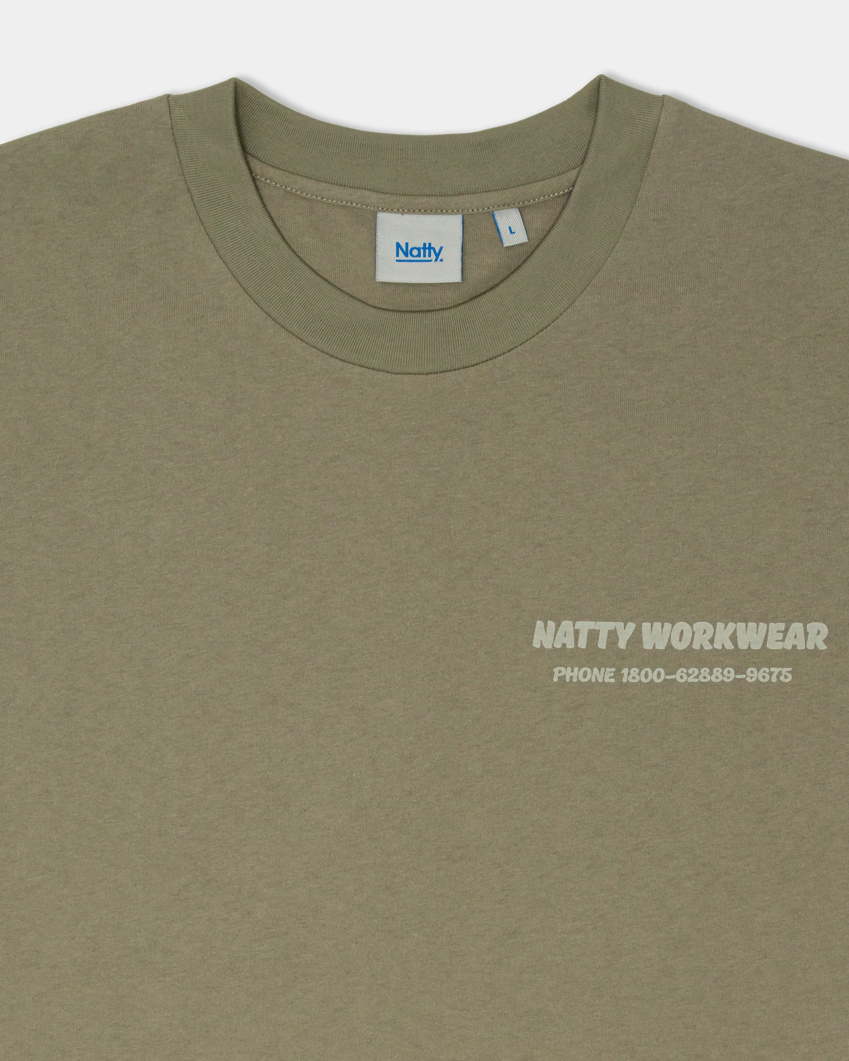 Can’t Go Wrong Tee - Dusty Green - Image 4