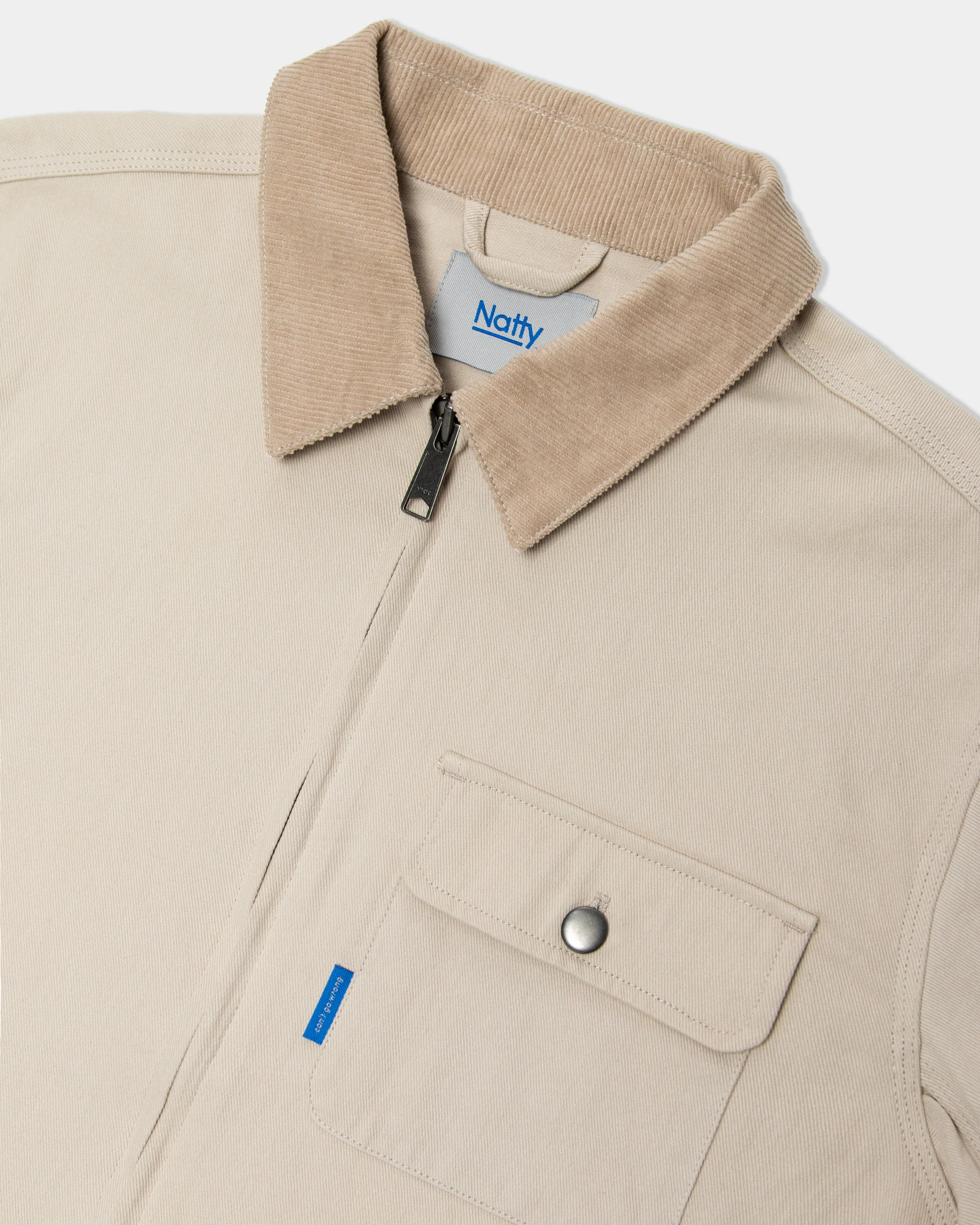 Depot Zip Jacket - Sand - Image 3