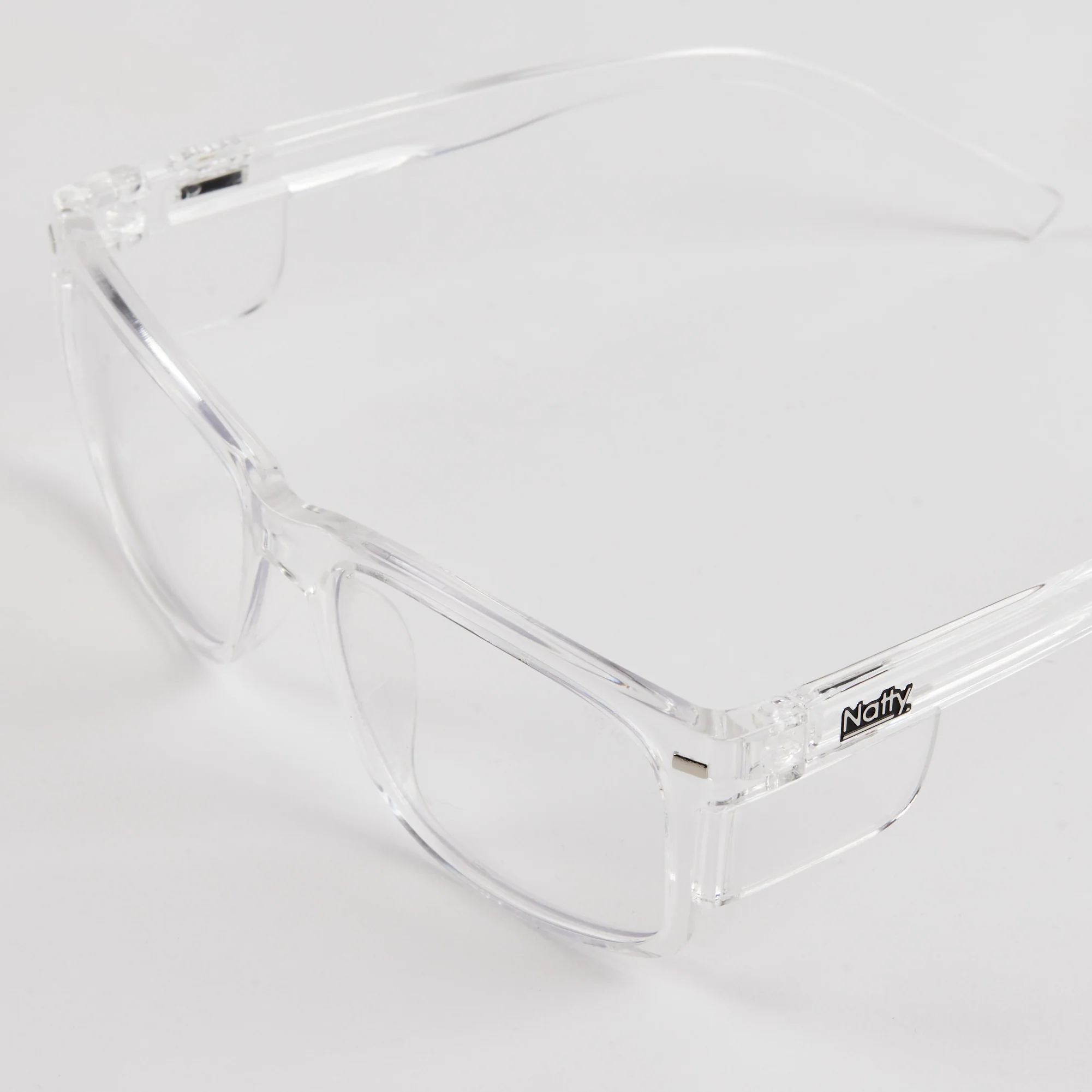 Kenneth Clear Frame / Clear Lens Safety Glasses - Image 3