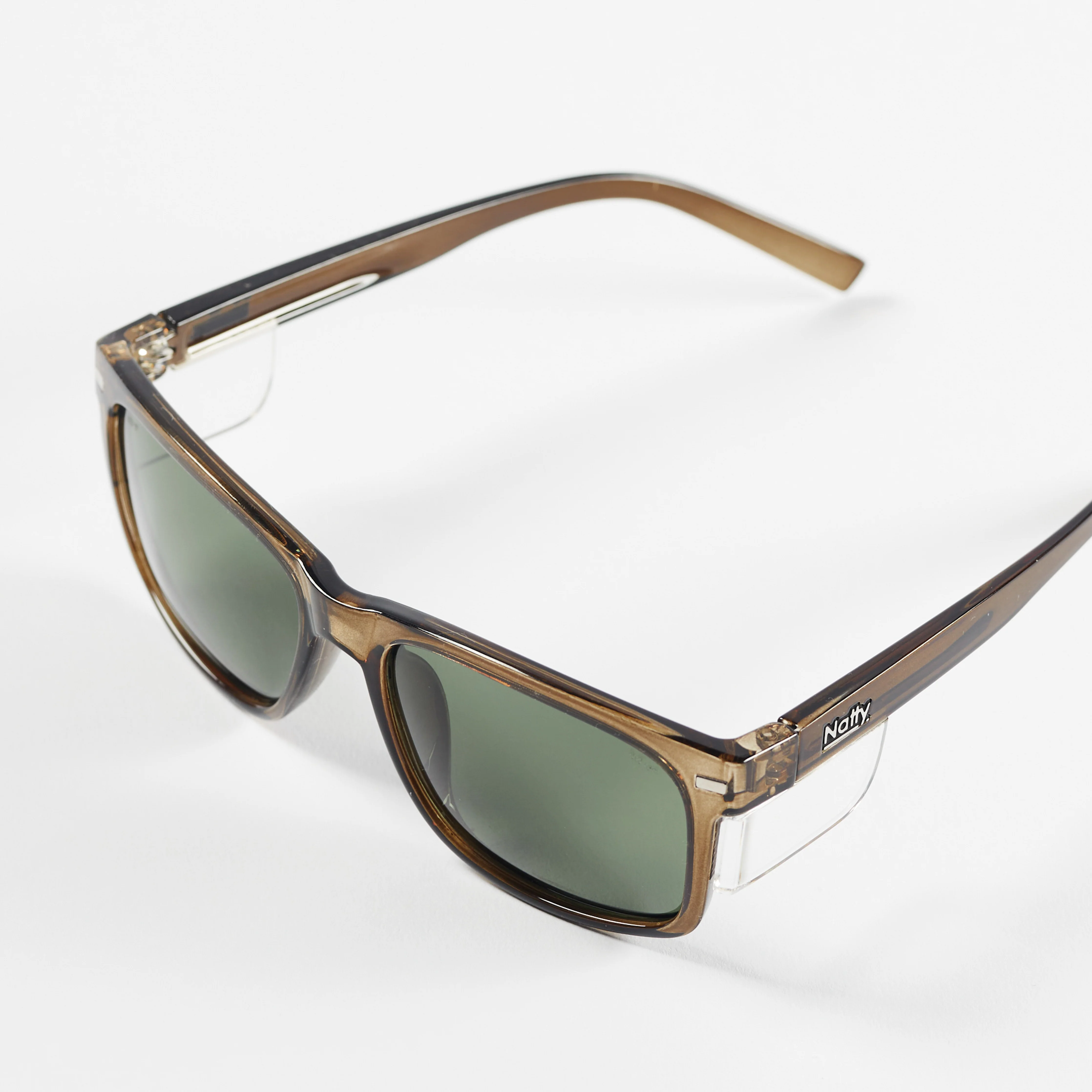 Kenneth Olive Polarised Safety Glasses - Image 3