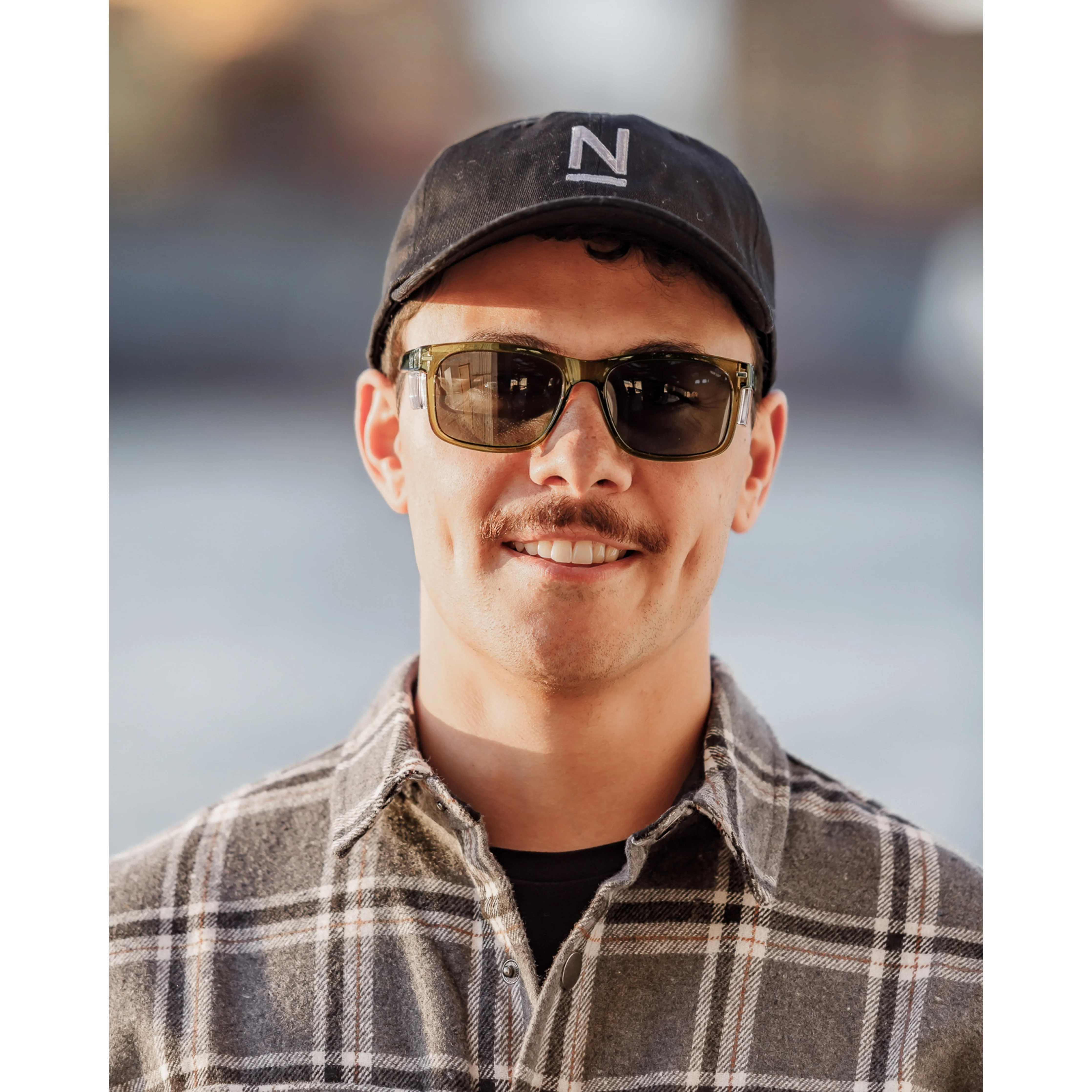 Kenneth Olive Polarised Safety Glasses - Image 4