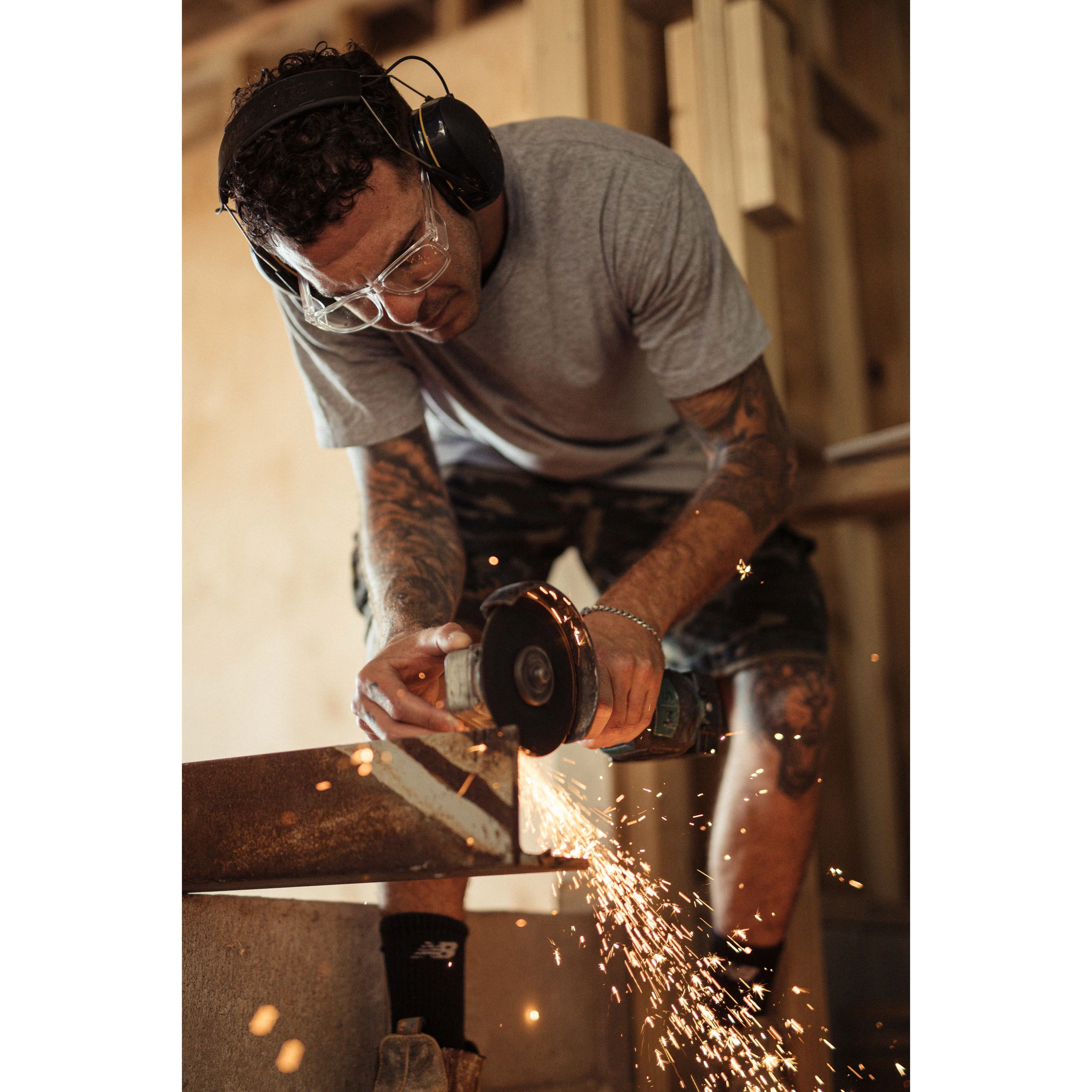 Kenneth Clear Frame / Clear Lens Safety Glasses - Image 5