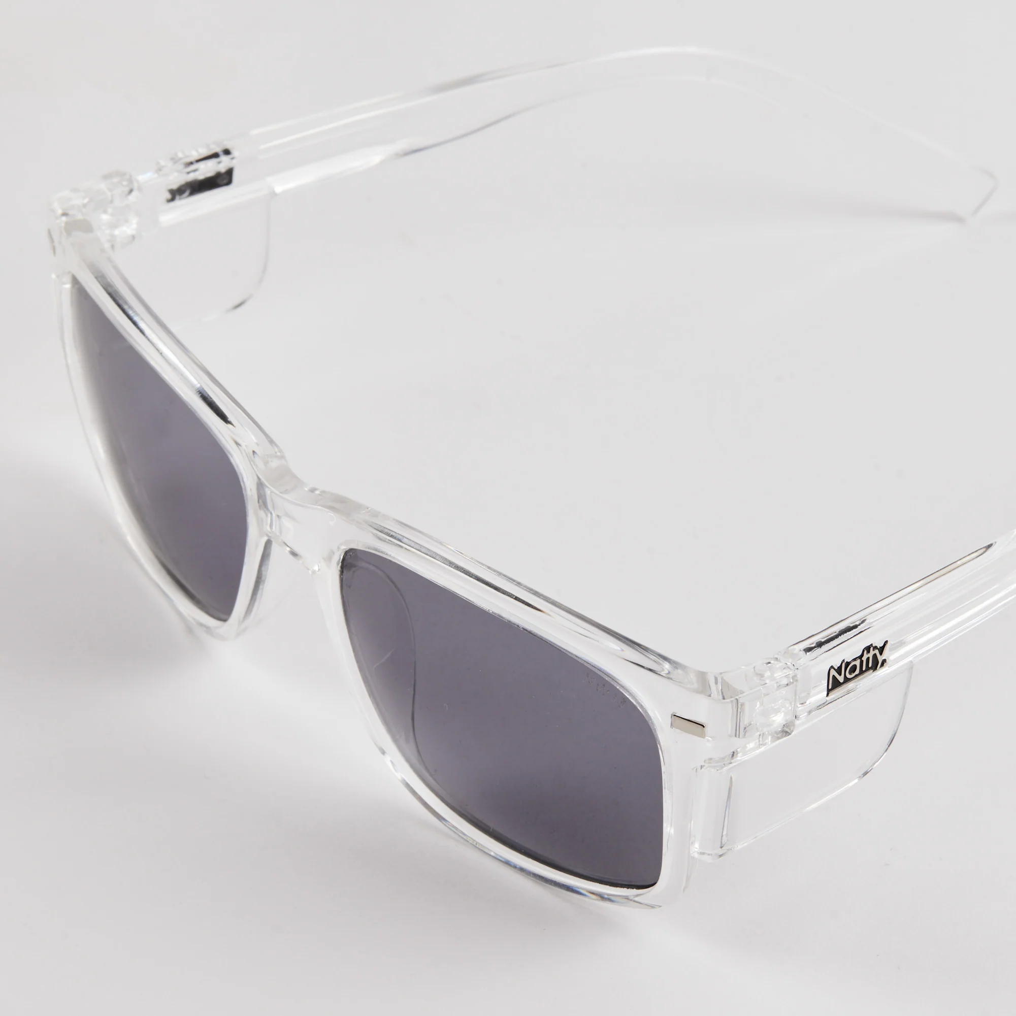Kenneth Smoke Tinted Safety Glasses - Image 3