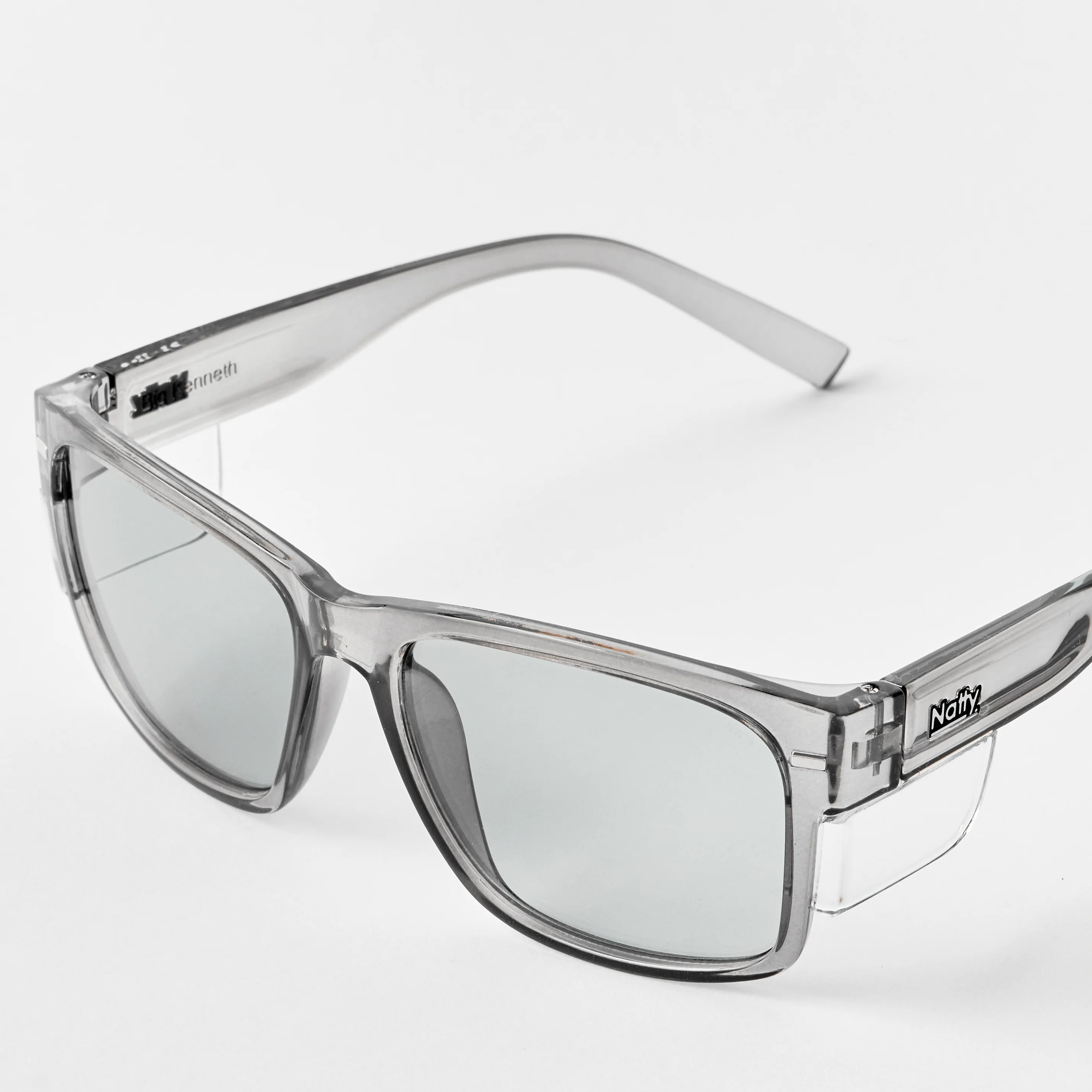 BIG Kenneth Steel Photochromic Safety Glasses - Image 3