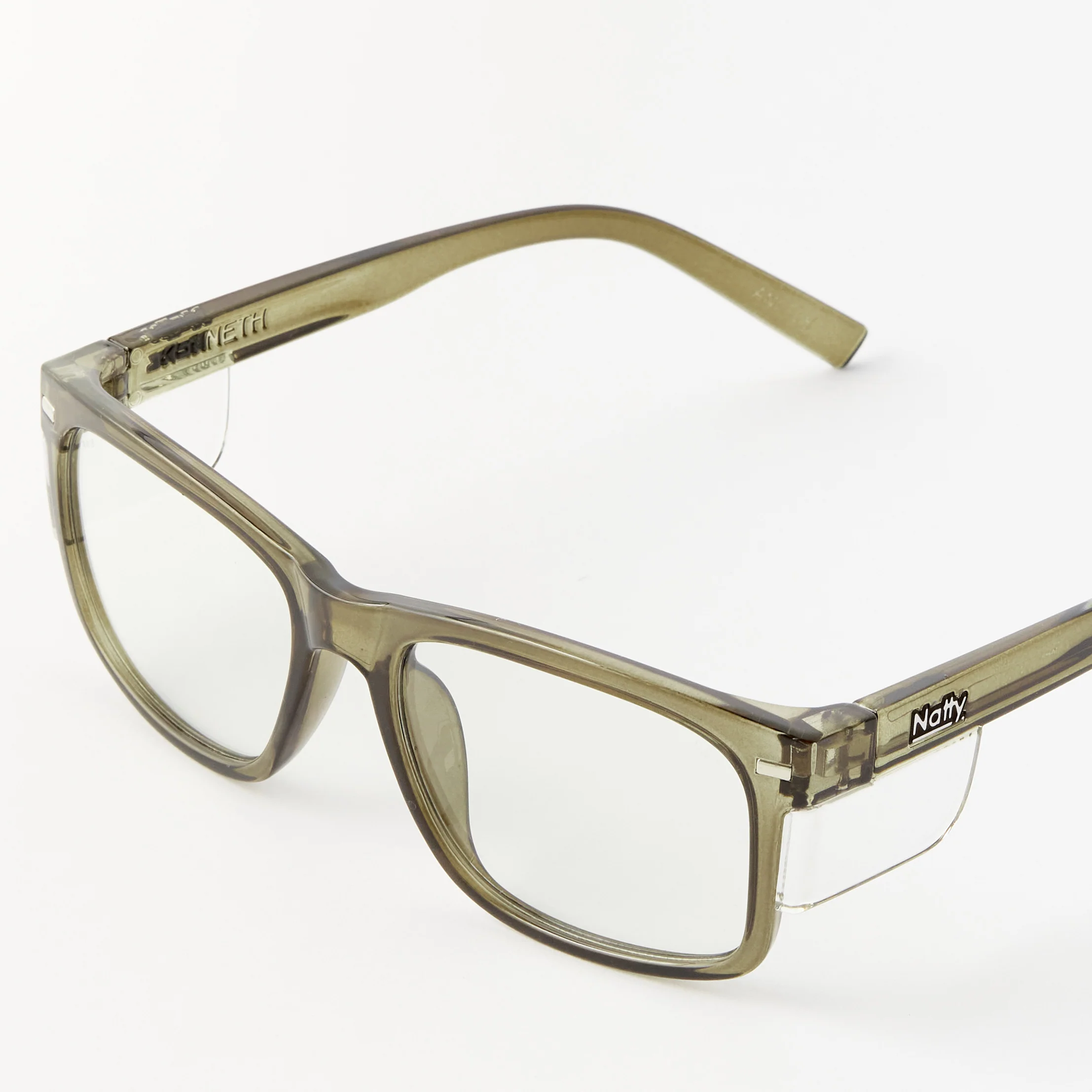 Kenneth Olive Photochromic Safety Glasses - Image 3