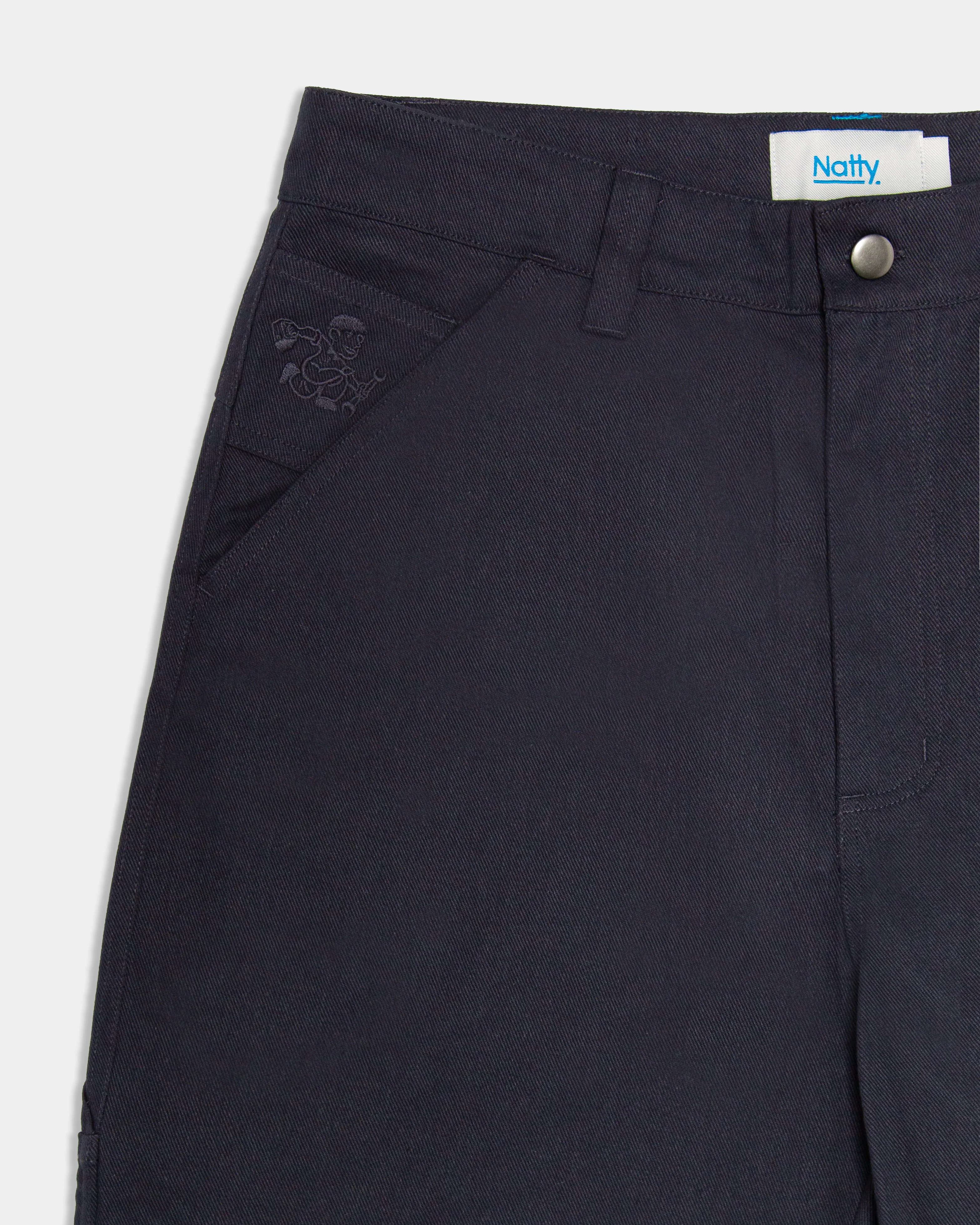 Men's Carpenter Short - Work Blue - Image 3