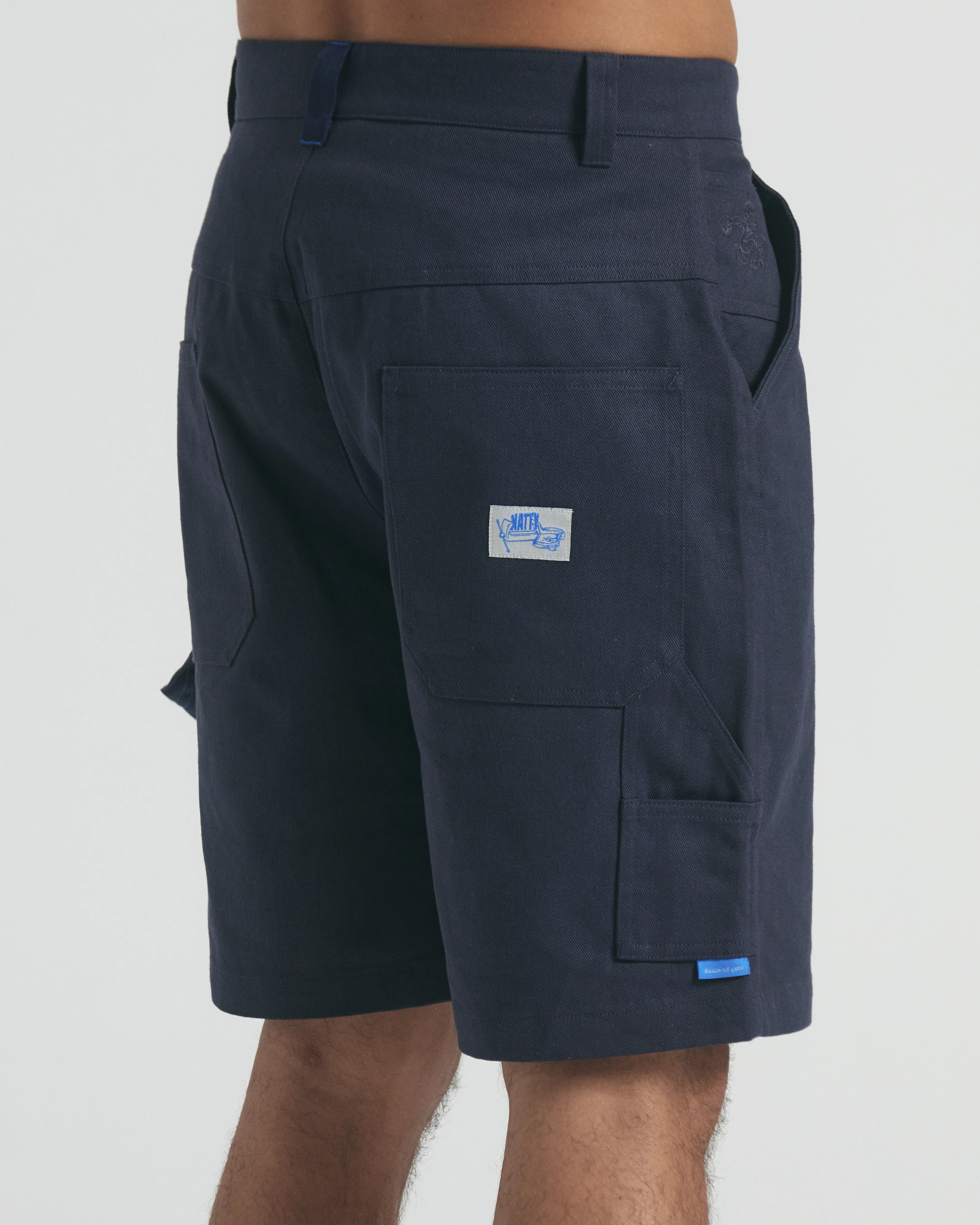 Men's Carpenter Short - Work Blue - Image 5