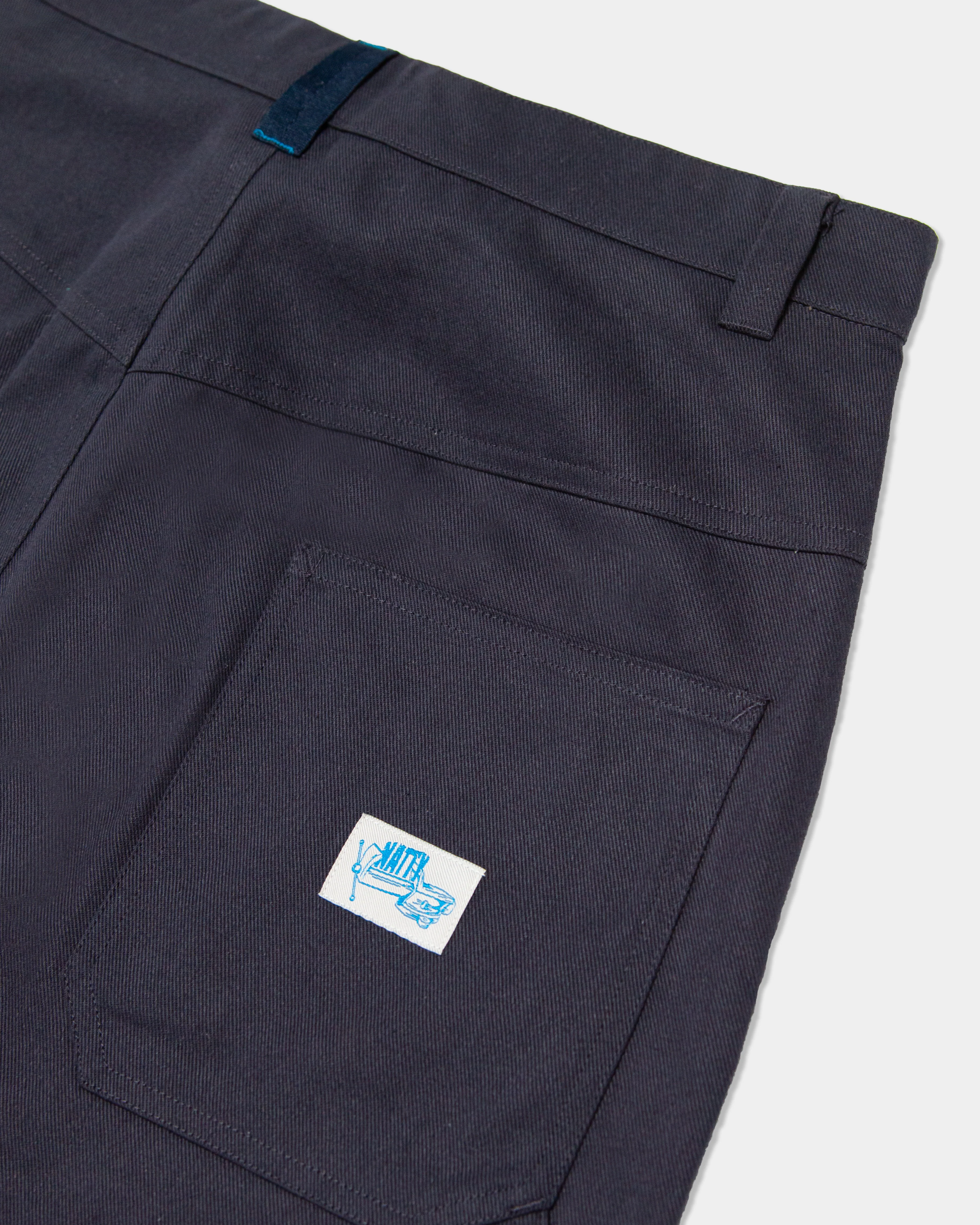 Men's Carpenter Short - Work Blue - Image 8