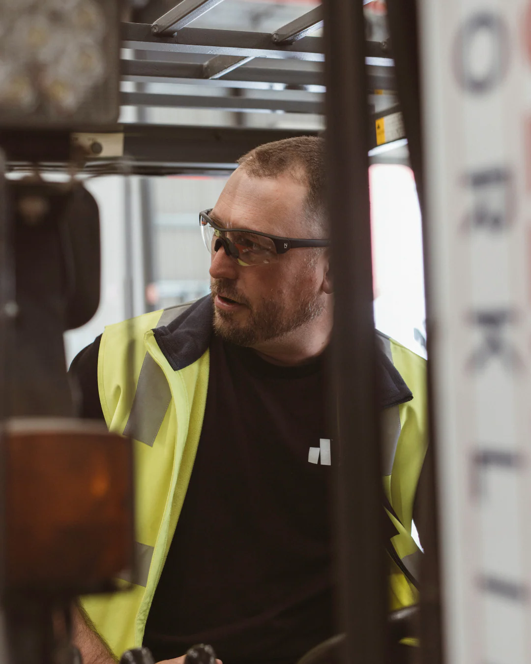 Rev Matte Black / Clear Lens Safety Glasses - Image 3