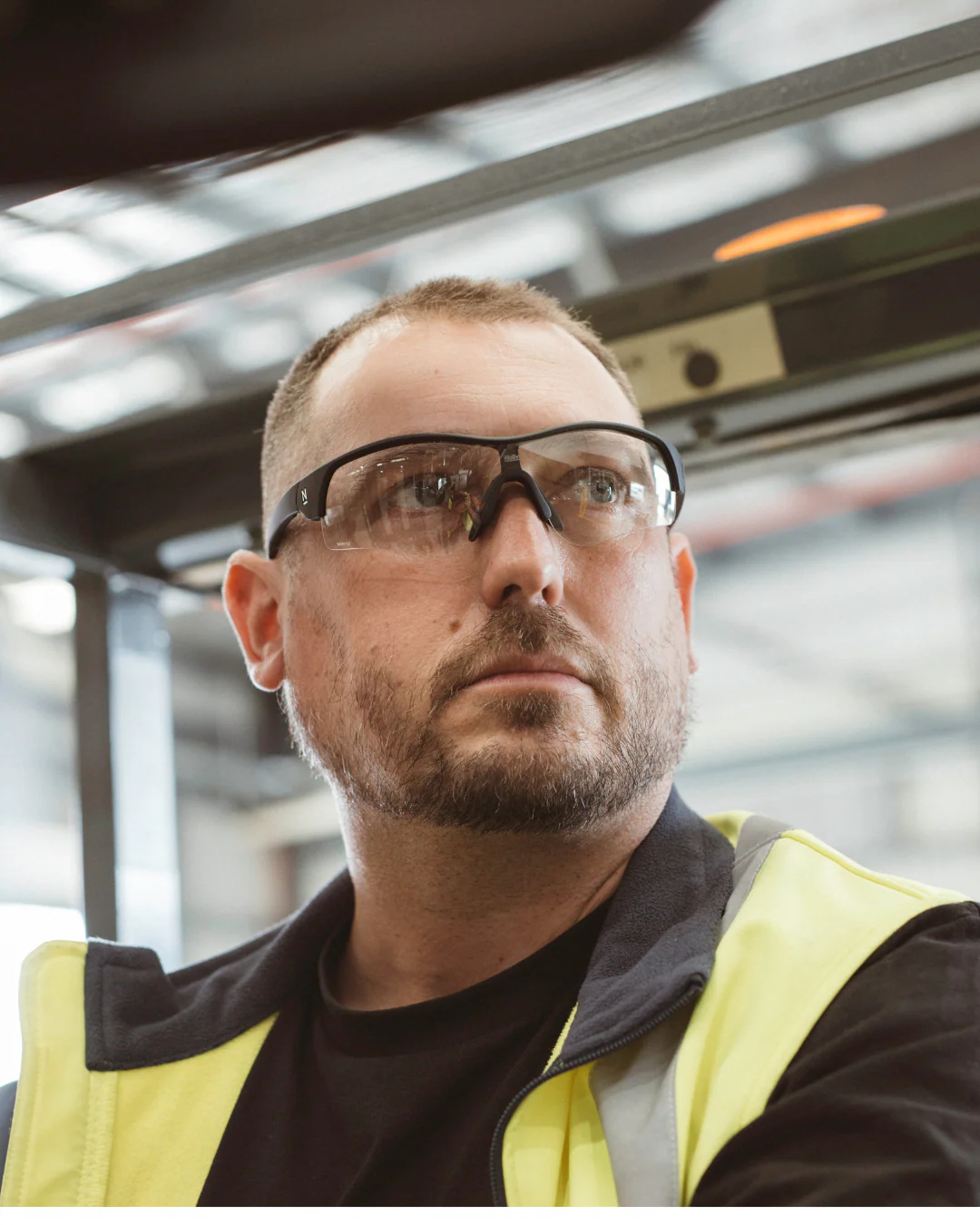 Rev Matte Black / Clear Lens Safety Glasses - Image 4