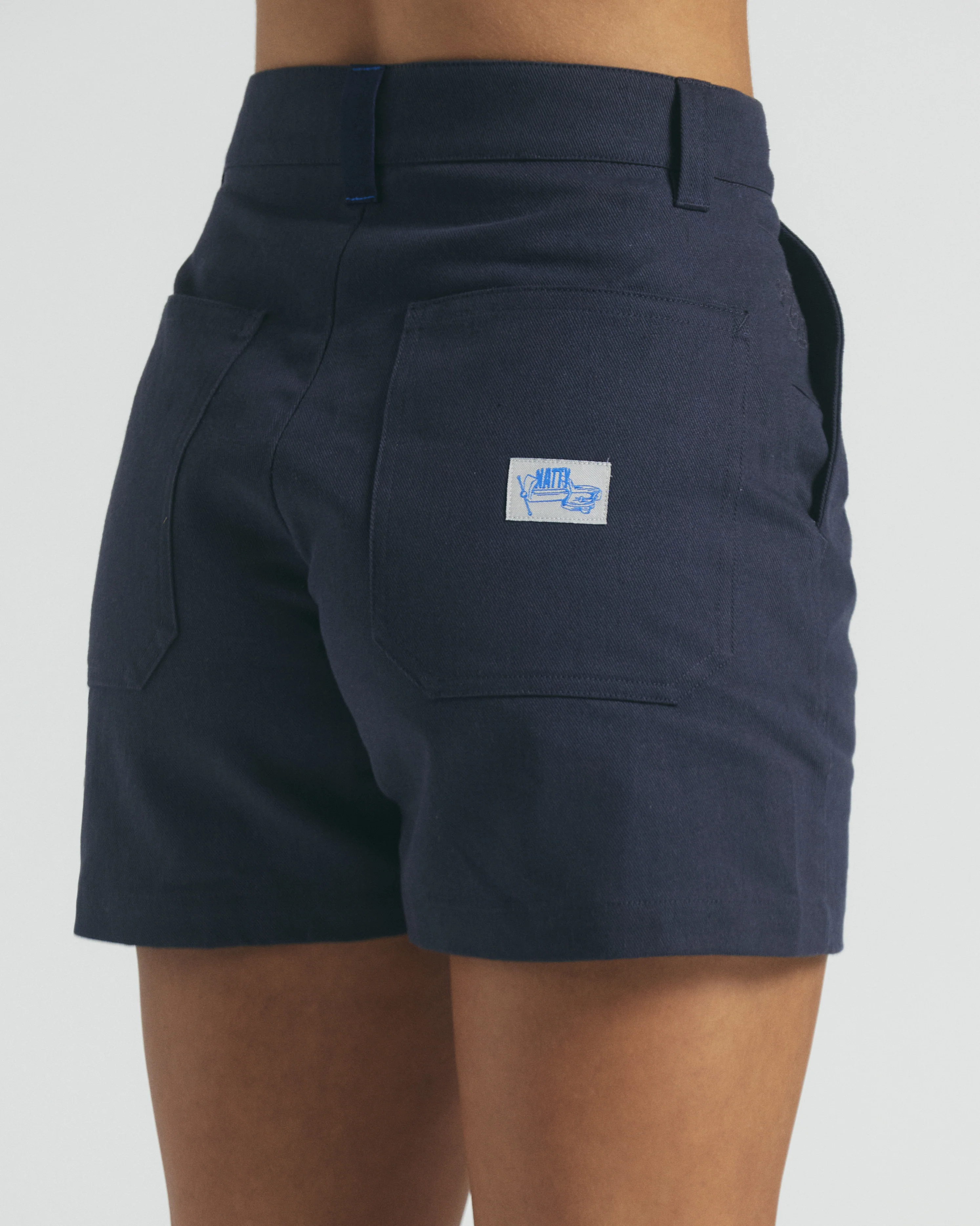 Women's Carpenter Short - Work Blue - Image 5